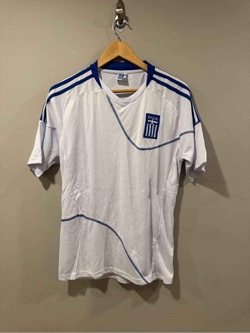 GREECE 2010Home Football Soccer Jersey